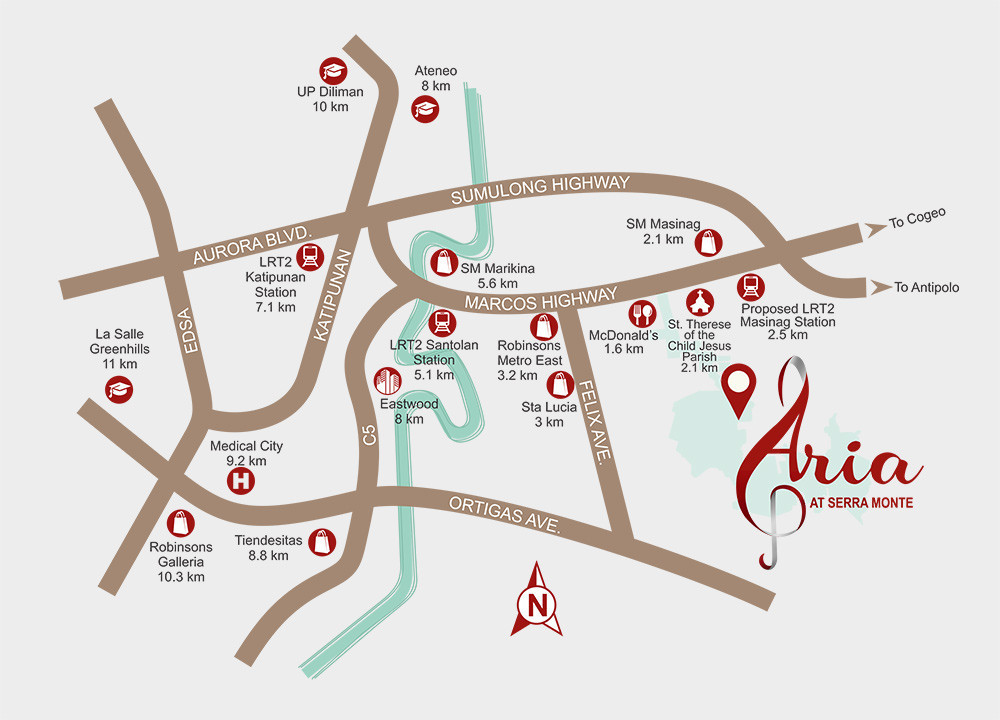 Aria Location
